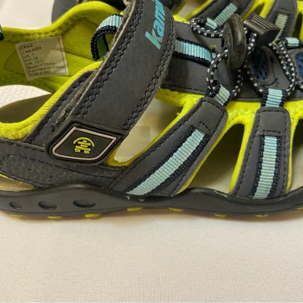 KAMIK CRAB Boys Sandals / Water Shoes - Excellent Used Condition! Size 1